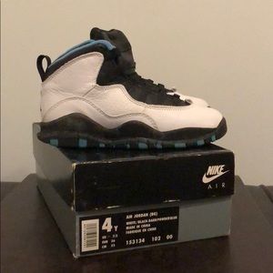 Vintage OG Air Jordan X Powder Blue Size 4Y